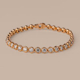 Bracciale Tennis Oro Rosa e Diamanti Fulgione 1959