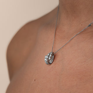 Collana Pendente Fantasia Diamanti Recarlo