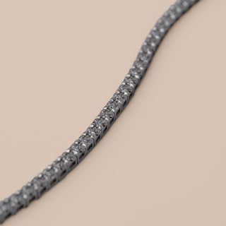 Bracciale Tennis Oro Bianco e Diamanti Nardelli Gioielli