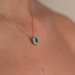 Collana Pendente Smeraldo e Diamanti Nardelli Gioielli