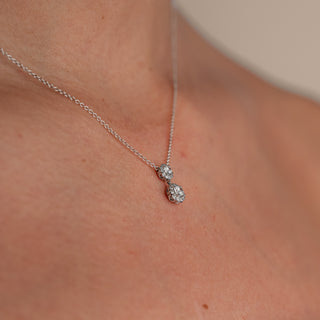 Collana Pendente Fantasia Diamanti Recarlo